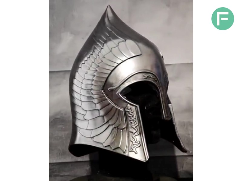 Minas Tirith Soldier Helmet realizzato da @dwarven_armony con la resina Smooth-cast Onyx 