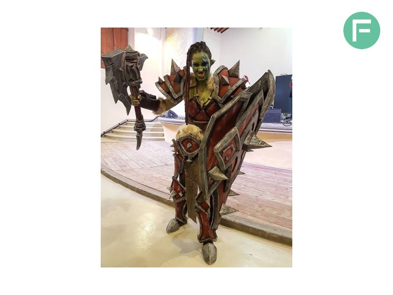 Costume tratto da Warcraft realizzato da em_craft.italy 