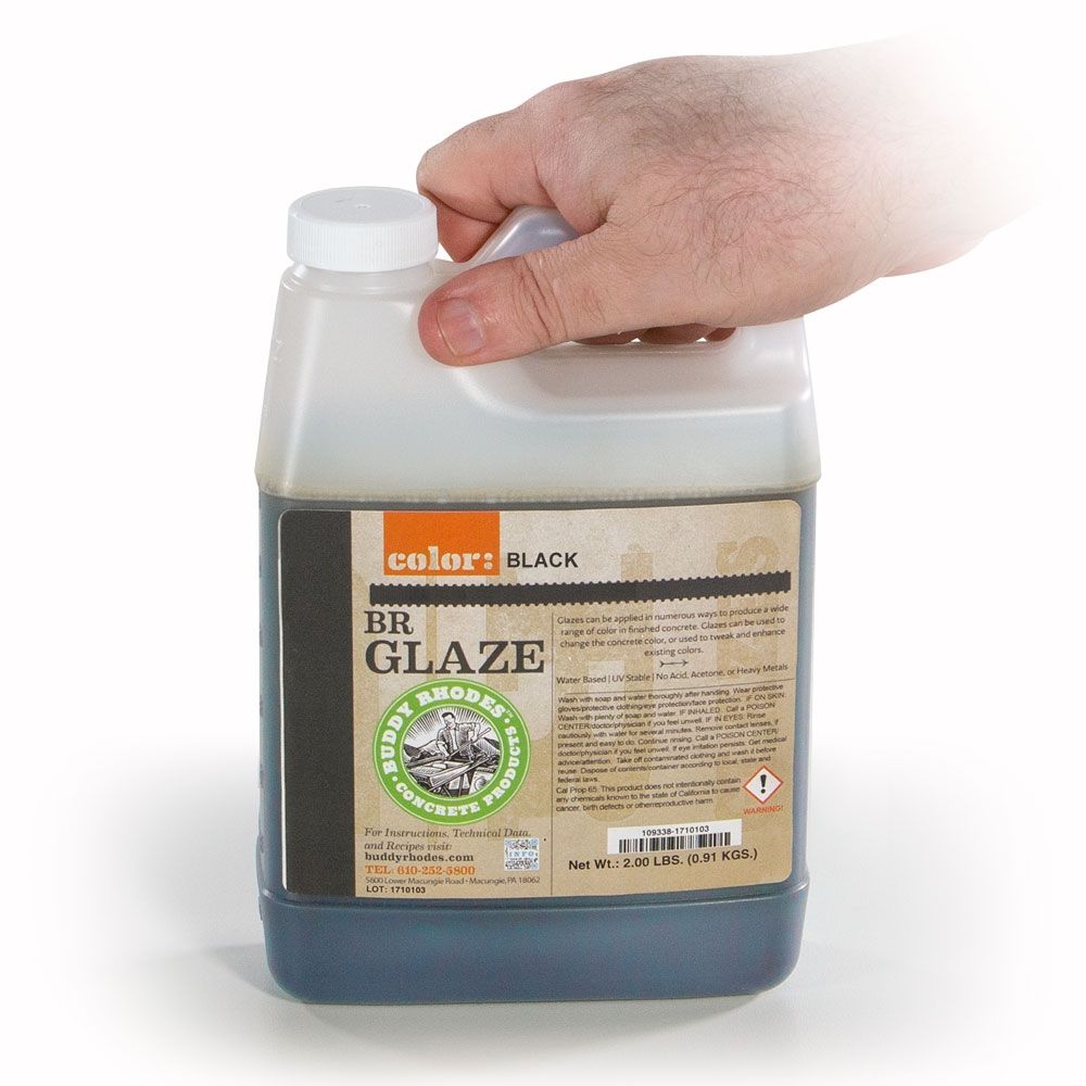 glaze black