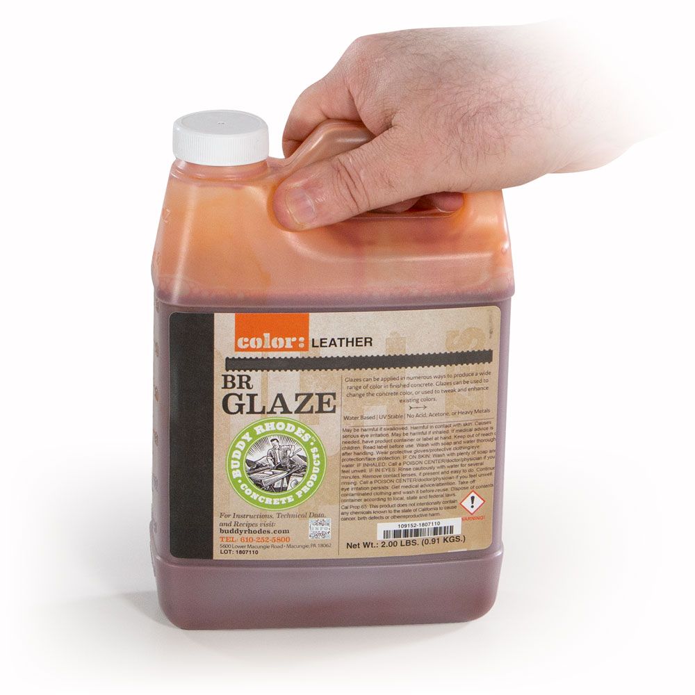 glaze leather 
