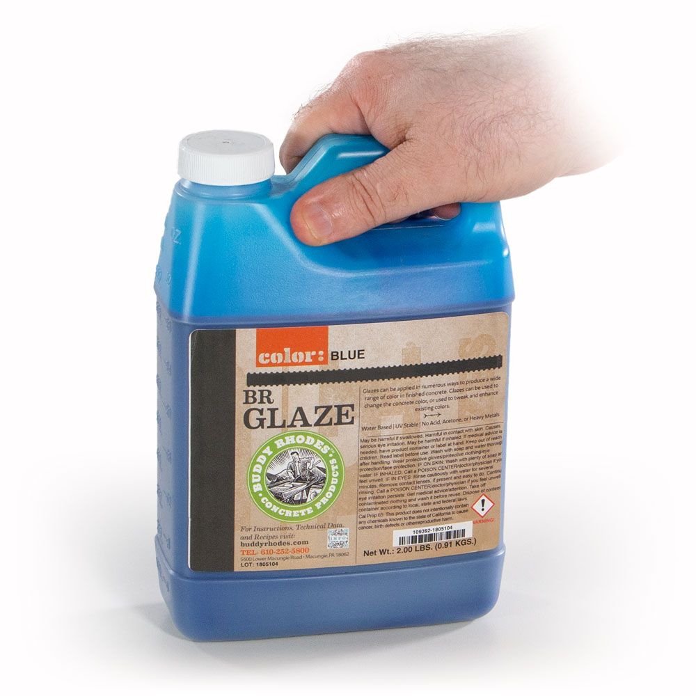 glaze blue