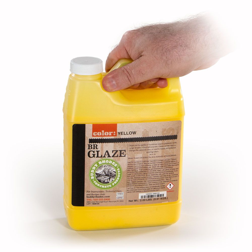 glaze yellow